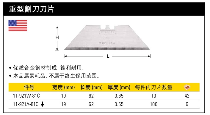 史丹利重型割刀刀片(C.jpg10片).jpg